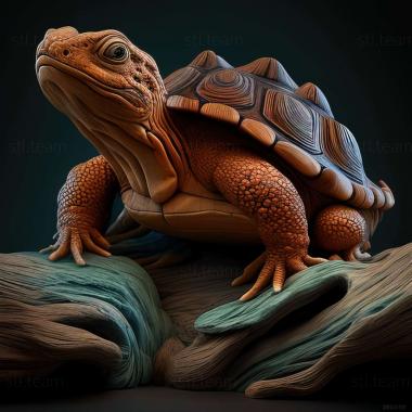 3D модель Bruescelio platycephalus (STL)